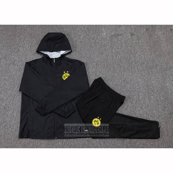 Chandal de Rompevientos del Borussia Dortmund 2025-2026 Negro